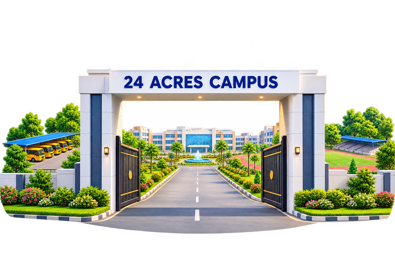 24 Acre Campus
